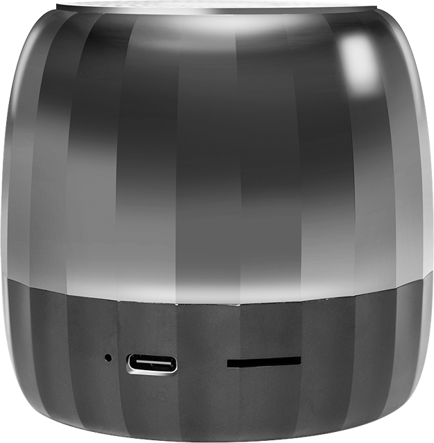 LogiLink Bluetooth Lautsprecher mit Partylicht schwarz SP0064