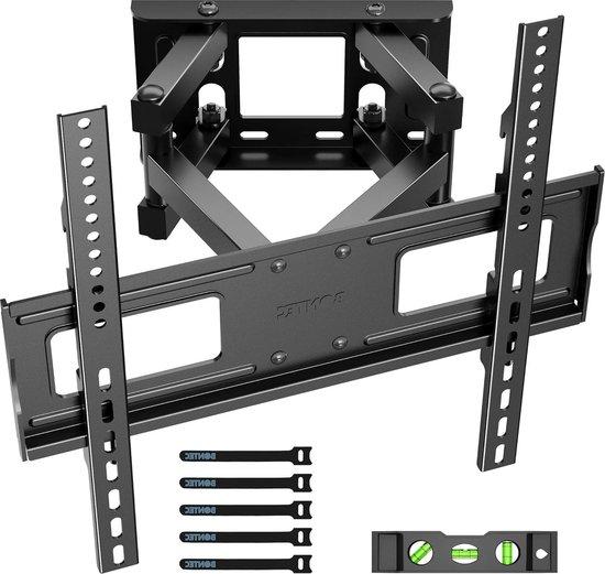 OEM Montagehalter für 58-178 cm Fernseher - Dreh- und Neigbar - Doppelarmhalter - bis 45 kg - VESA 400x400mm - Fernsehabhängewinkel - Klebeband - flach und gekrümmte Fernsehbildschirme 2026