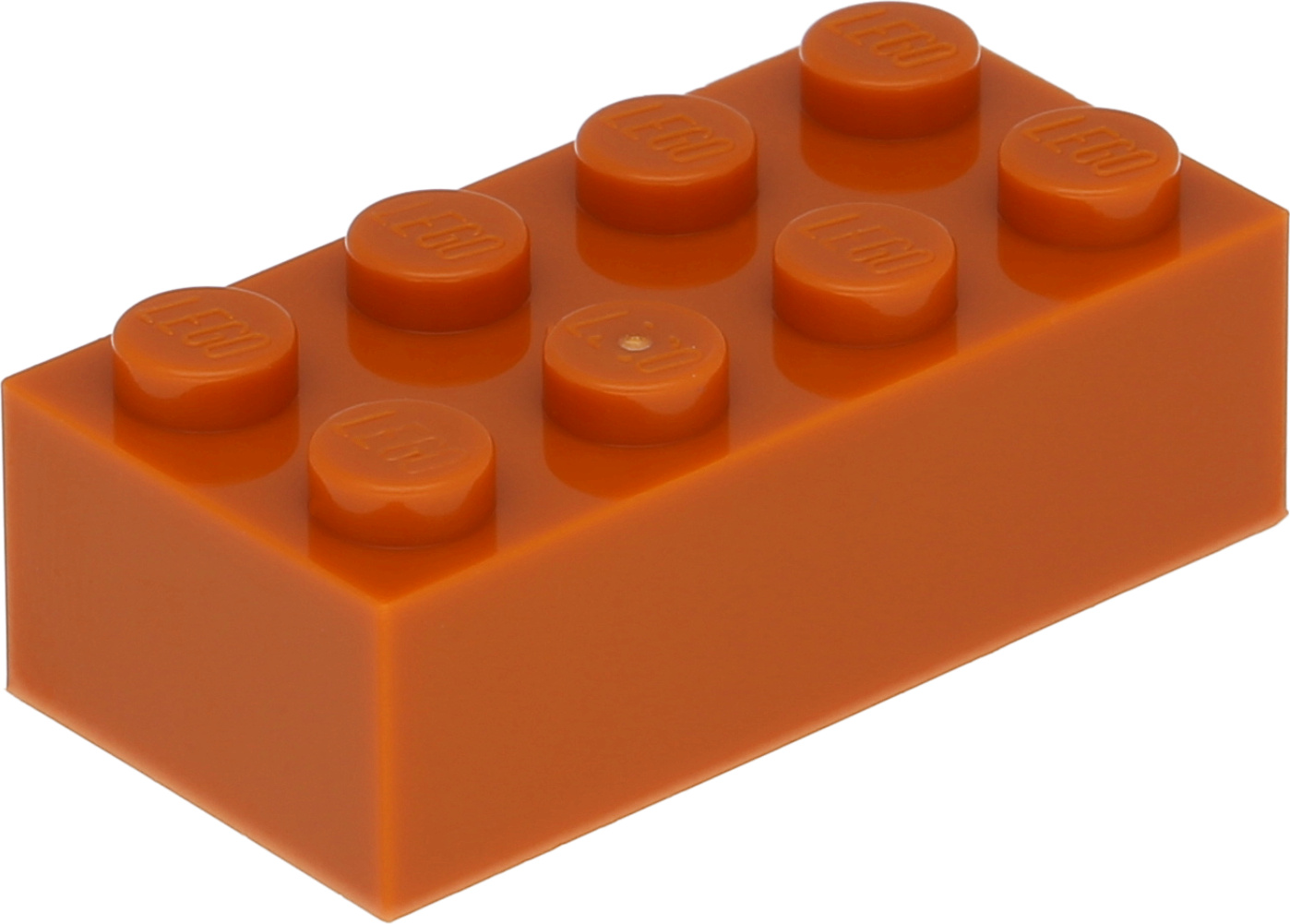 Lego® 2x4 kocky 3001 - 1 kus Tmavo oranžová