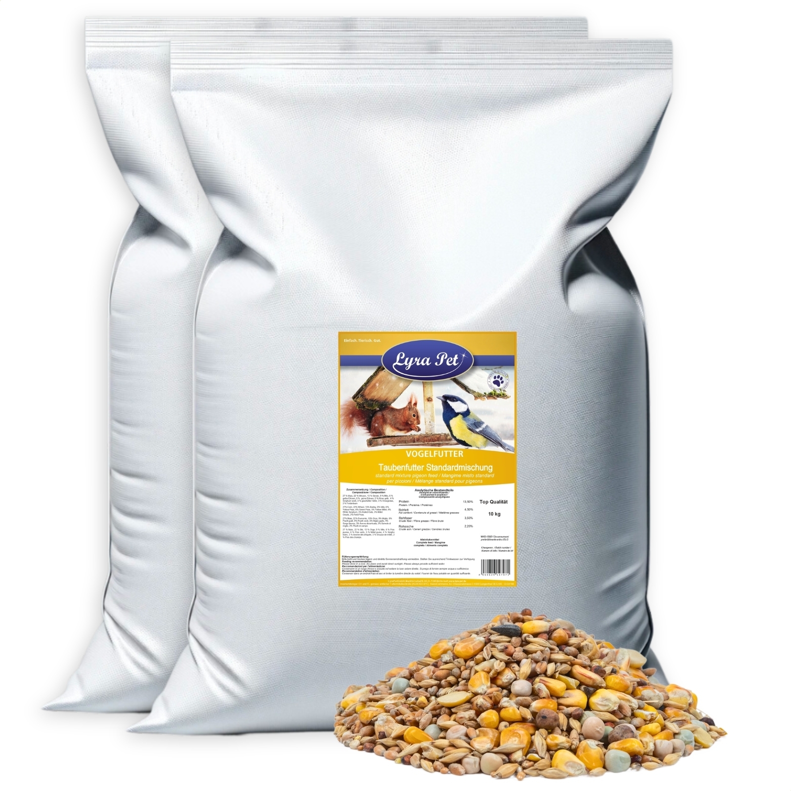 20 kg Lyra Pet® Taubenfutter Standardmischung 76660-004