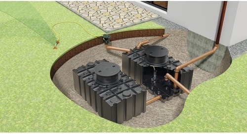 GreenLife Regenwassernutzungsanlage Pro 4.000 Liter G0000829