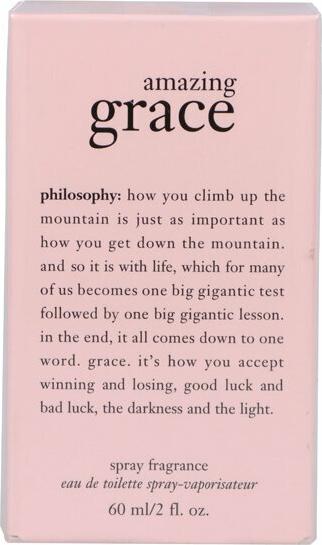 PHILOSOPHY Philosophie Amazing Grace Eau De Toilette Spray 60ml für Frauen