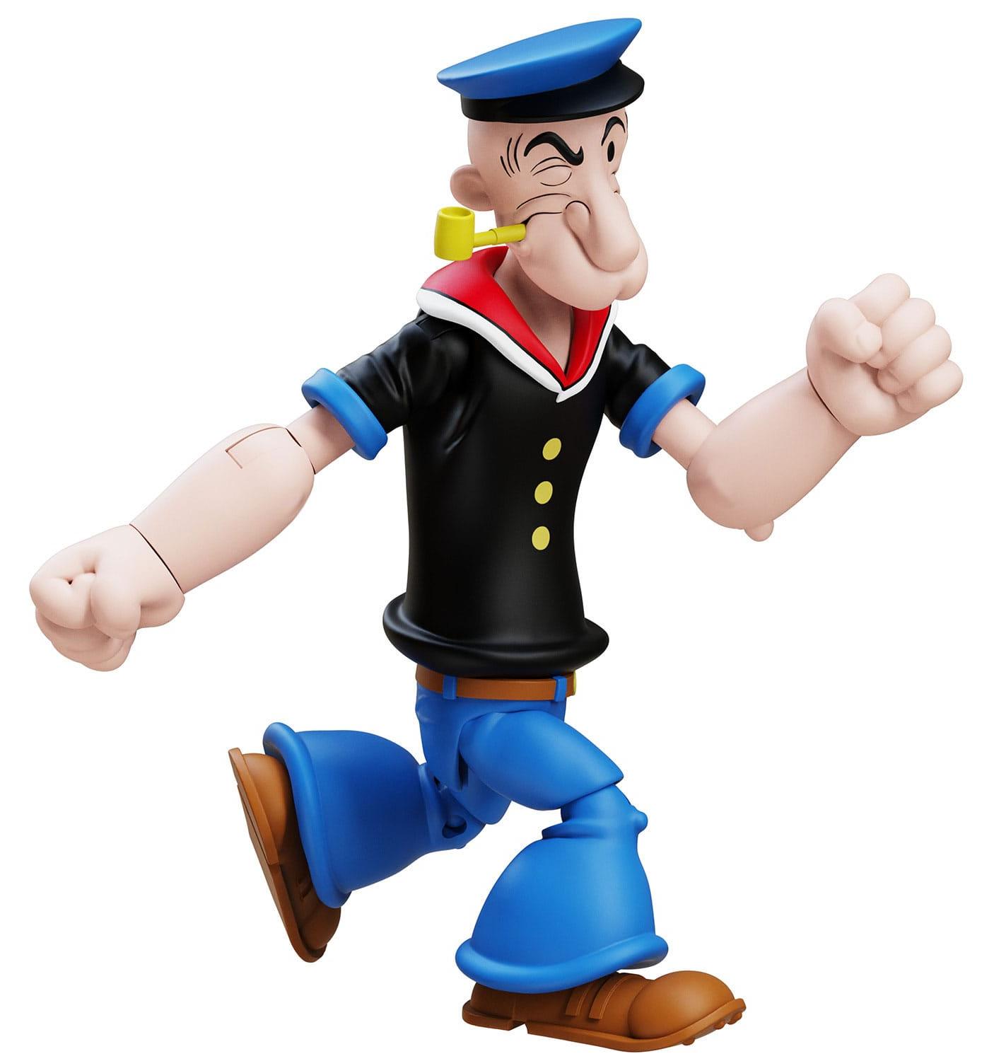 Boss Fight Studio Popeye Wave 03 Popeye Erster Auftritt Actionfigur One Size 1054