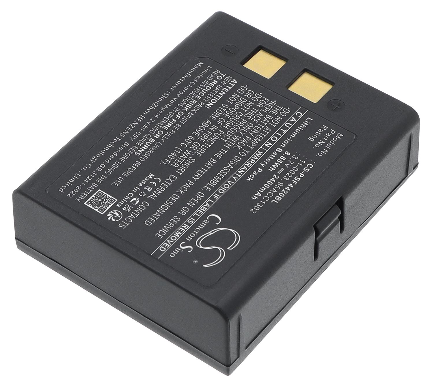 TECHTEK Akku Kompatibel mit [Datalogic] 4420, für [PSC] Falcon 2150, Falcon 4400, Falcon 4410, Falcon 4420, Falcon 5500 Ersetzt 11-0023, für 95ACC1