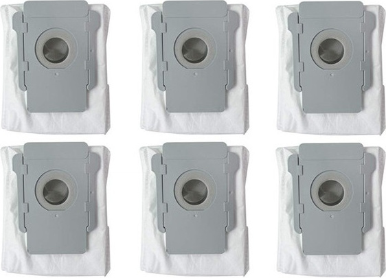 Mobilly Mehrfachpackung Ersatzbeutel für iRobot Roomba s9+, i8+, j7+, i7+, i6+, i4+, i3+, 6 Stück