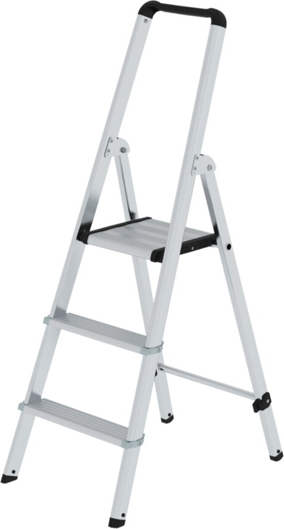 Günzburger Steigtechnik ML Stufen-Stehleiter einseitig begehbar 3 Stufen - 011223