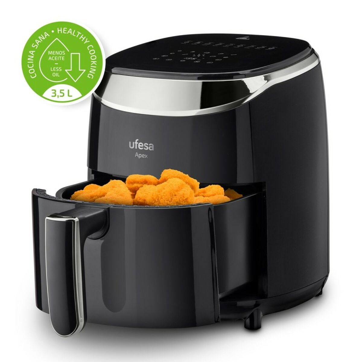 Fritteuse ohne Öl UFESA APEX Schwarz 1200 W
