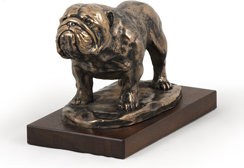 Bulldogge - Hundestatue, Figur für Büro, Trophäe für Hundeausstellung von Art-Dog brand