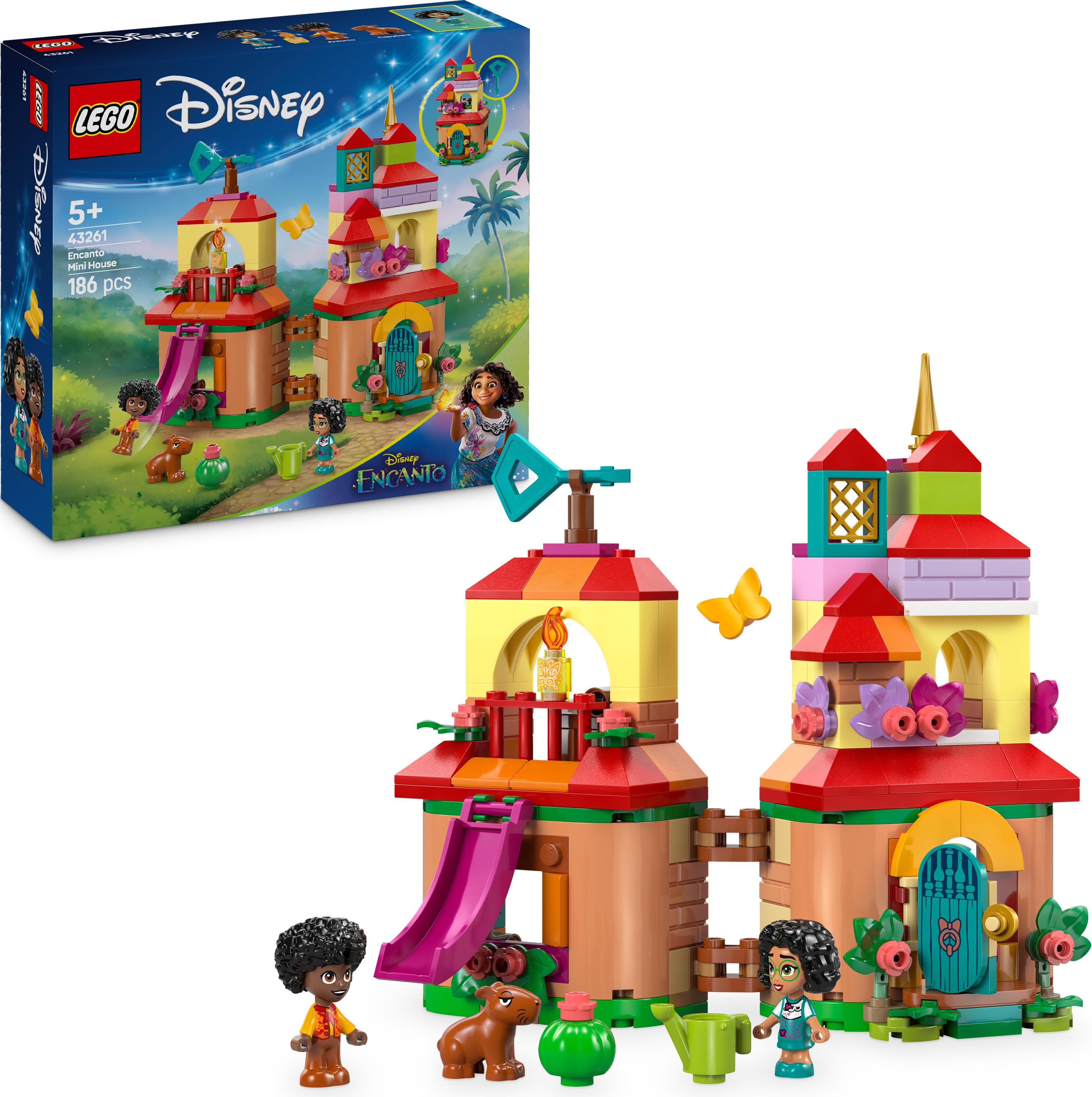 LEGO Disney Miniatúrny domček z filmu Encanto, Stavebnica, 5 rok / roky, Plast, 186 kusov, 289 g