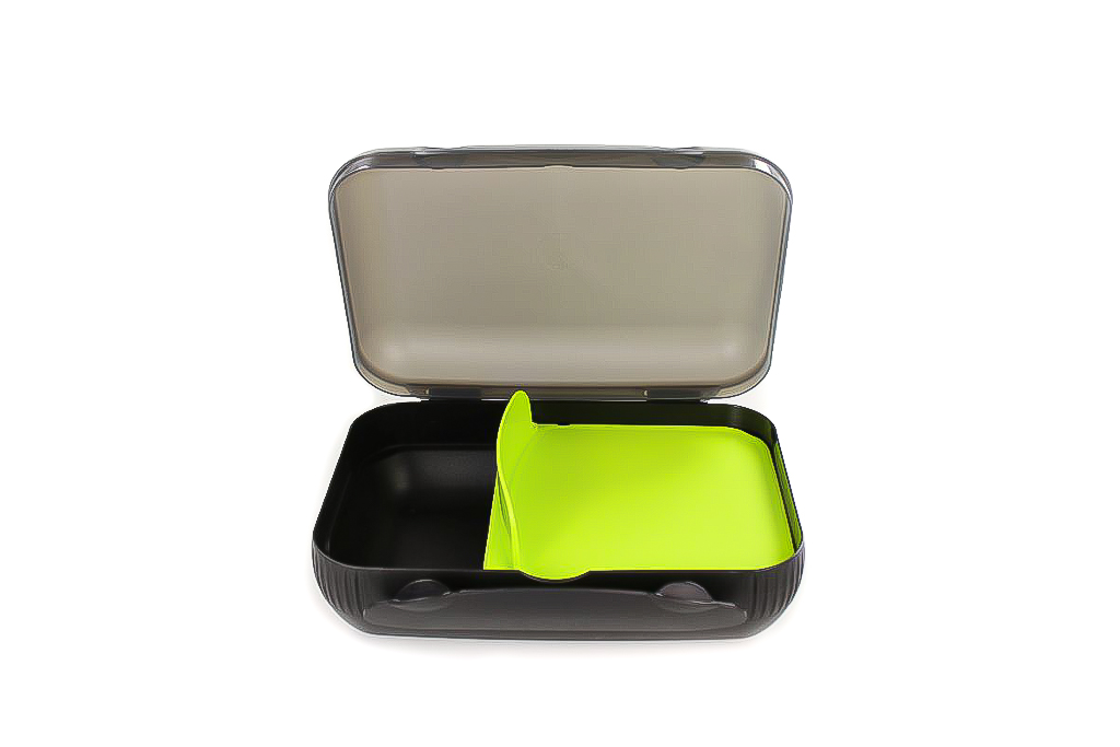 Tupperware Lunchbox mit Trennung Brotbox Sandwich Dose türkis/hellblau Neu 