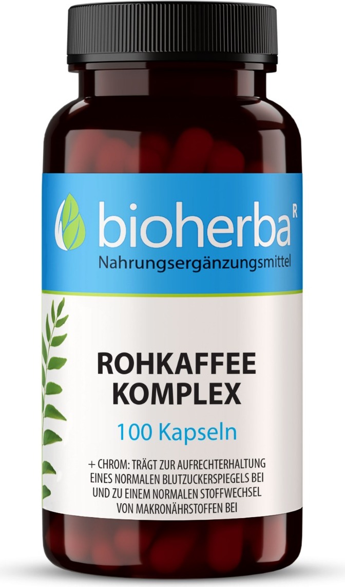 Bioherba Reichenbach GmbH Rohkaffee Komplex 100 Kapseln BH4212