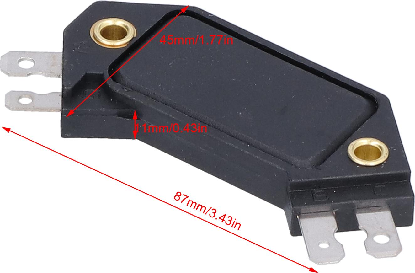 Gistuch Zündkontrollmodul 4 -Pin 10482820 Ersatz für Cadillac Fleetwood / Brougham (80–74)