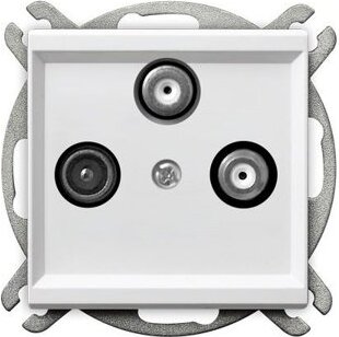 Ospel GPA-R2S/m/00, Weiß, IP20, 71 mm, 35 mm, 71 mm, 108,5 g