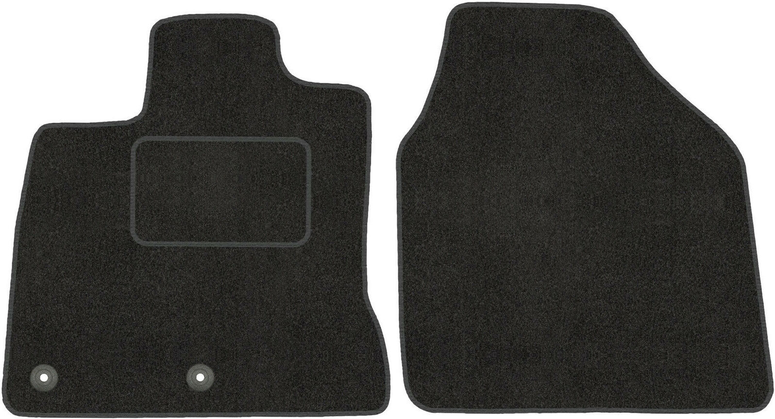 Wielganizator Fußmatten Für Nissan Pathfinder 2005-2010 - 2-teilig Schwarz