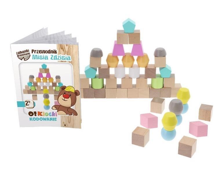 Holzspielzeug - O!Blocks. Codierung TREFL