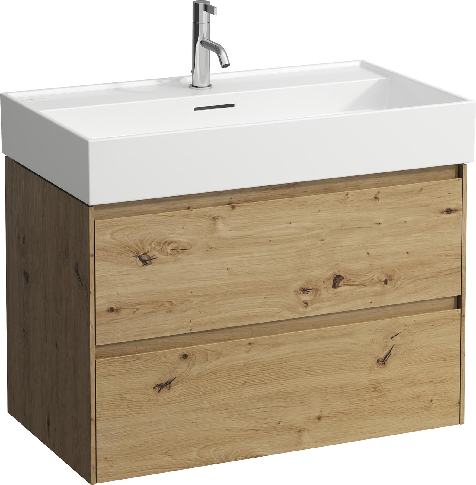 LAUFEN LANI Waschtischunterbau, 2 Schubladen, SoftClose, 785x515x450mm, H4035521122671