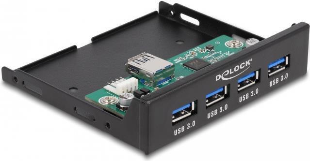DELOCK Interner 3.5 USB 3.2 Gen 1 Hub 4 Port