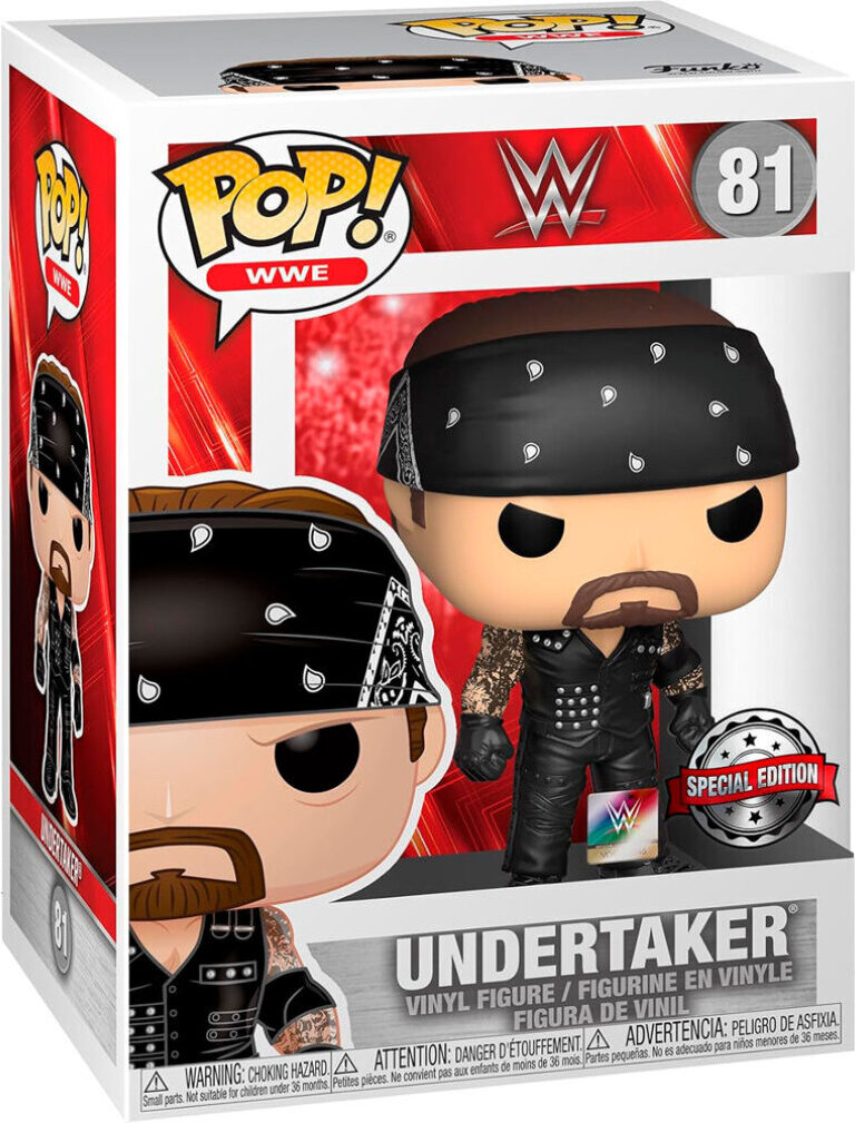 WWE - Undertaker 81 Special Edition Funko Pop! Vinyl Figur 122