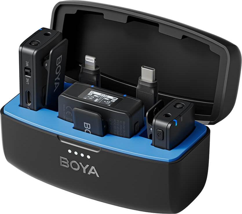 Boya BOYA BOYAMIC | 2,4GHz Zweikanal-Drahtlos-Mikrofonsystem