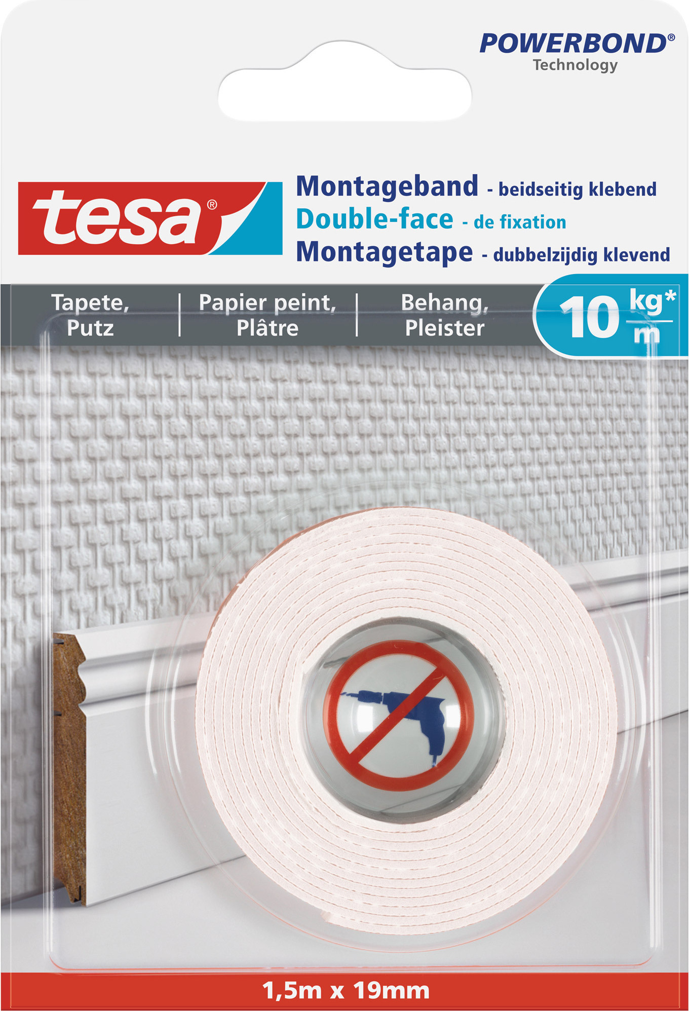 Nastro Biadesivo Tesa Powerbond 1,5m X 19mm - Per Piastrelle, Metallo E Superfici Lisce - Foto 4