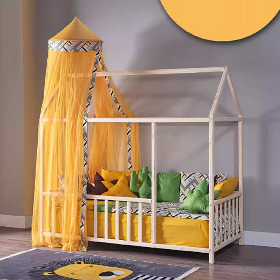 Schlafzimmer Kinderbett 98 x 197 x 190 Holz JVmoebel