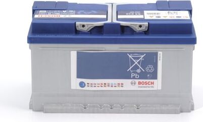 Bosch S4 E10, 75 Ah, 12 V, 800 A, Auto, Wartungsfrei, 315 mm 0 092 S4E 100