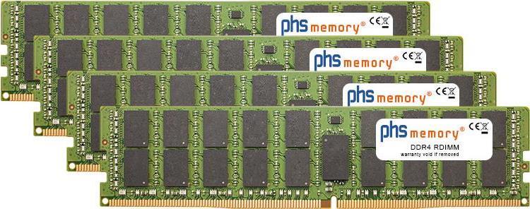 PHS-memory 512GB (4x128GB) sada pamäte RAM kompatibilná s Apple iMacPro1,1 DDR4 RDIMM 3DS 2933MHz PC4-23400-R (SP467096)
