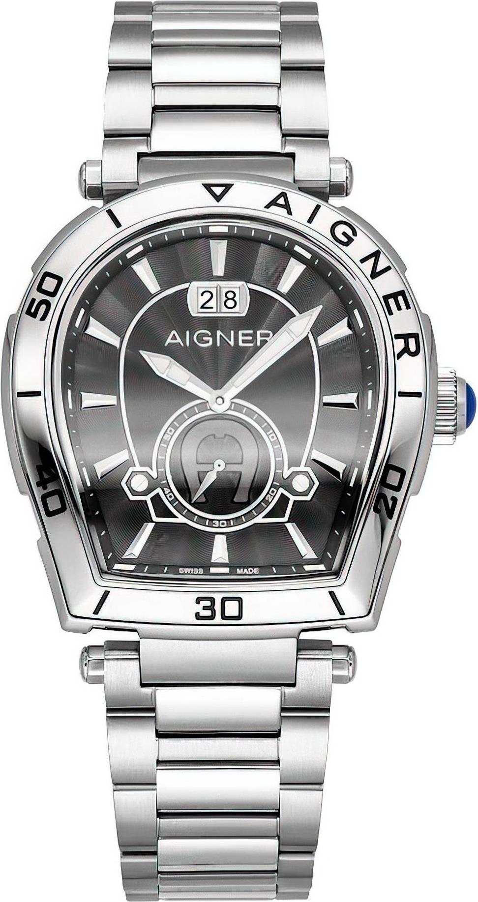 AIGNER Uhr Herren Trapani Silber AGW.262002