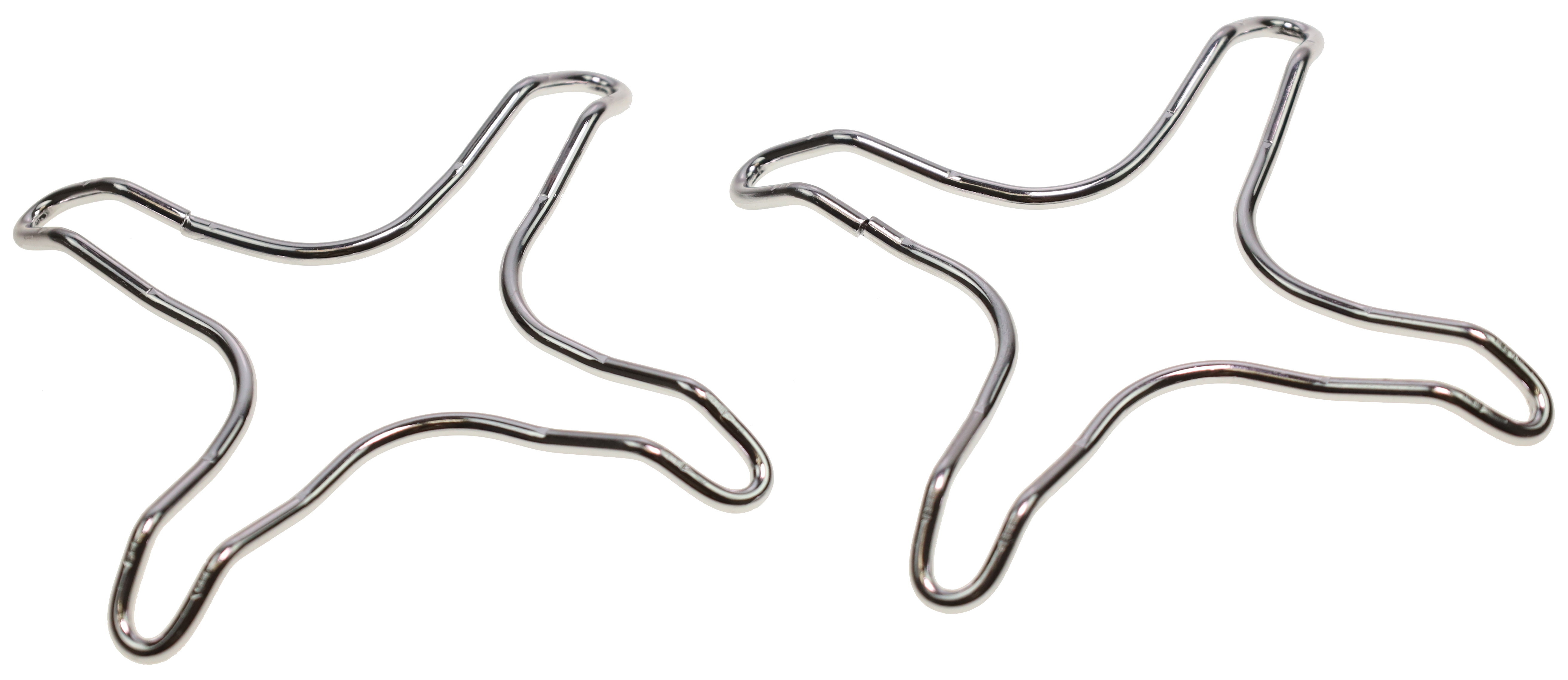 Fackelmann 78321 Gasherdständer 2 Einheiten Silber Silber One Size 45135