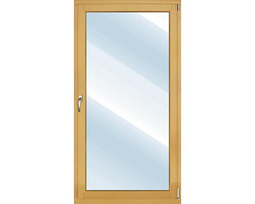 ARON Novum Balkontür Kiefer lackiert S20 kiefer/Aluschale außen RAL 7016 anthrazitgrau 800x1900 mm DIN Rechts HF Novum ALU 800x1900 R S20/7016