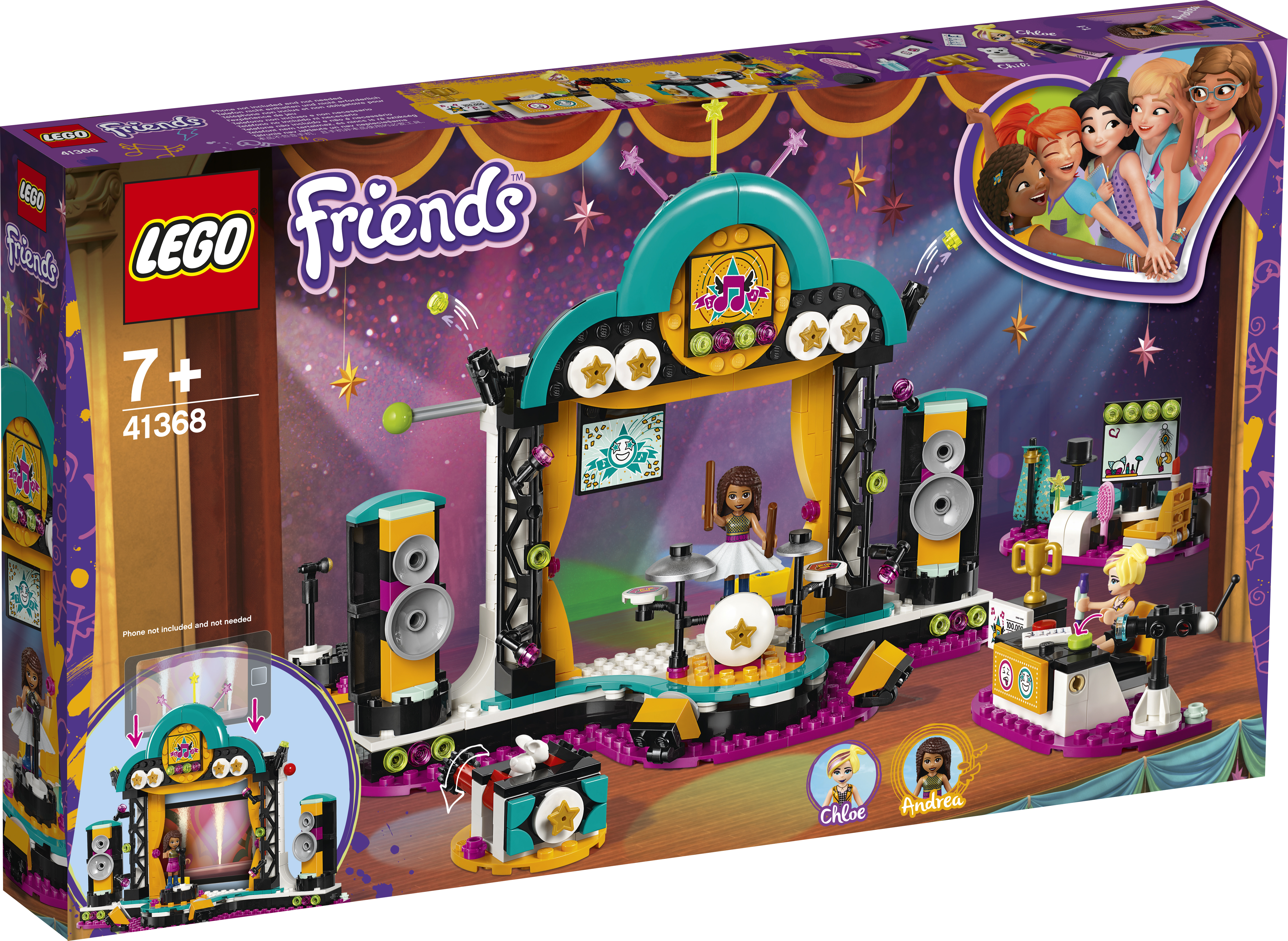 LEGO® Friends Andreas Talentshow, 41368