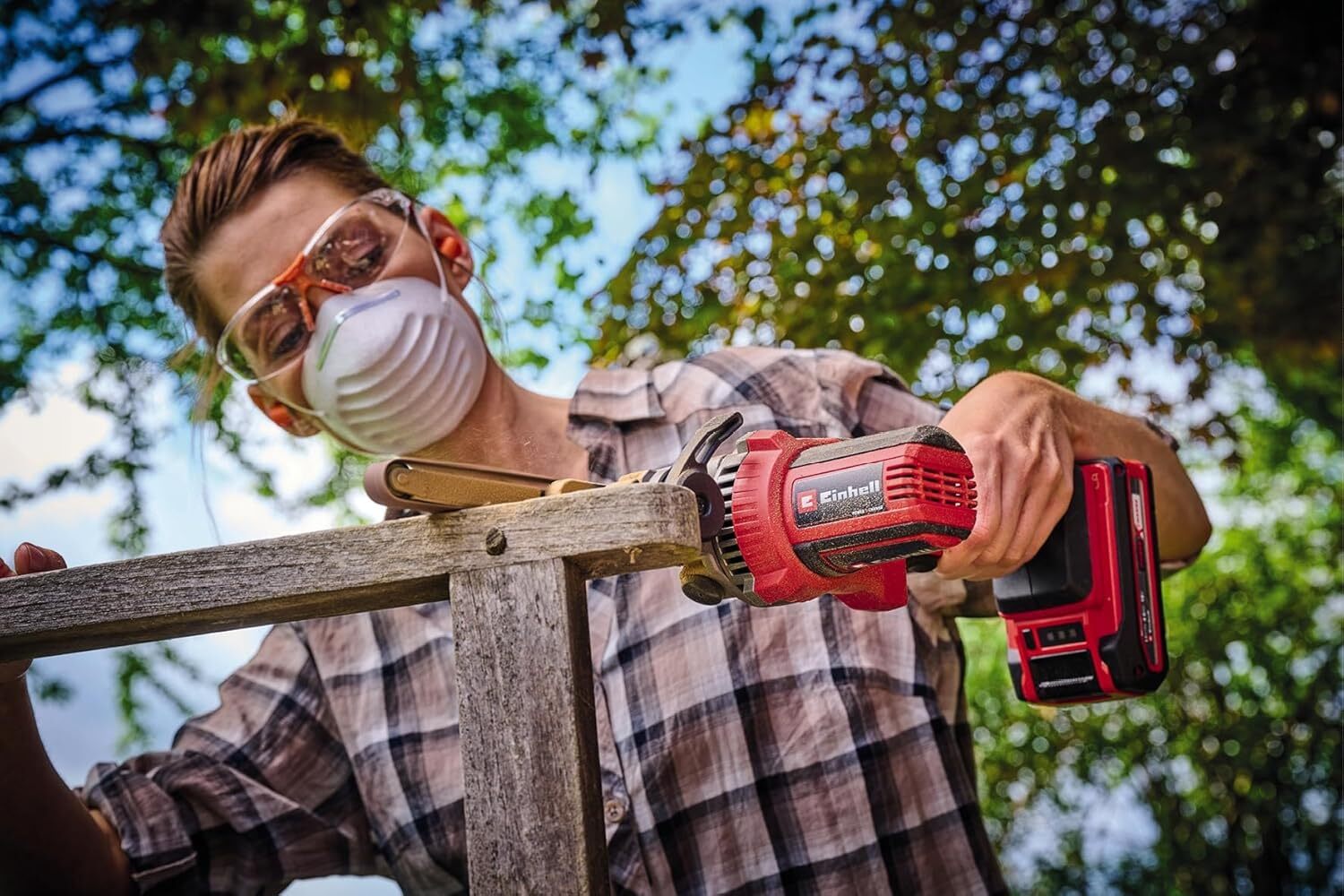 Einhell 35-tlg. Schleifbandset 13 x 457mm Zubehör für Akku-Bandfeile TE-BF 18 L