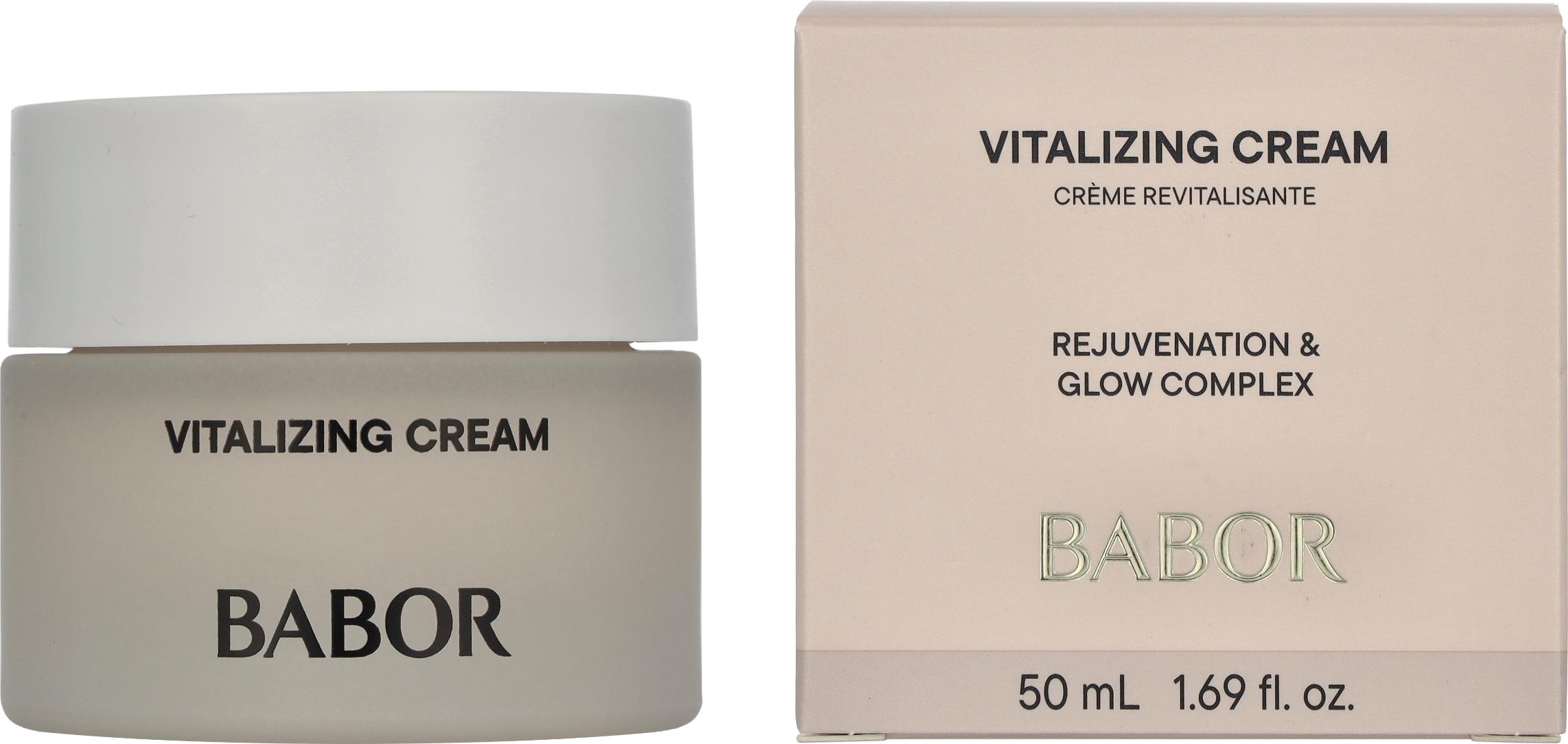 BABOR Vitalizing Cream, Gesichtscreme für müde und regenerationsbedürftige Haut, 403749