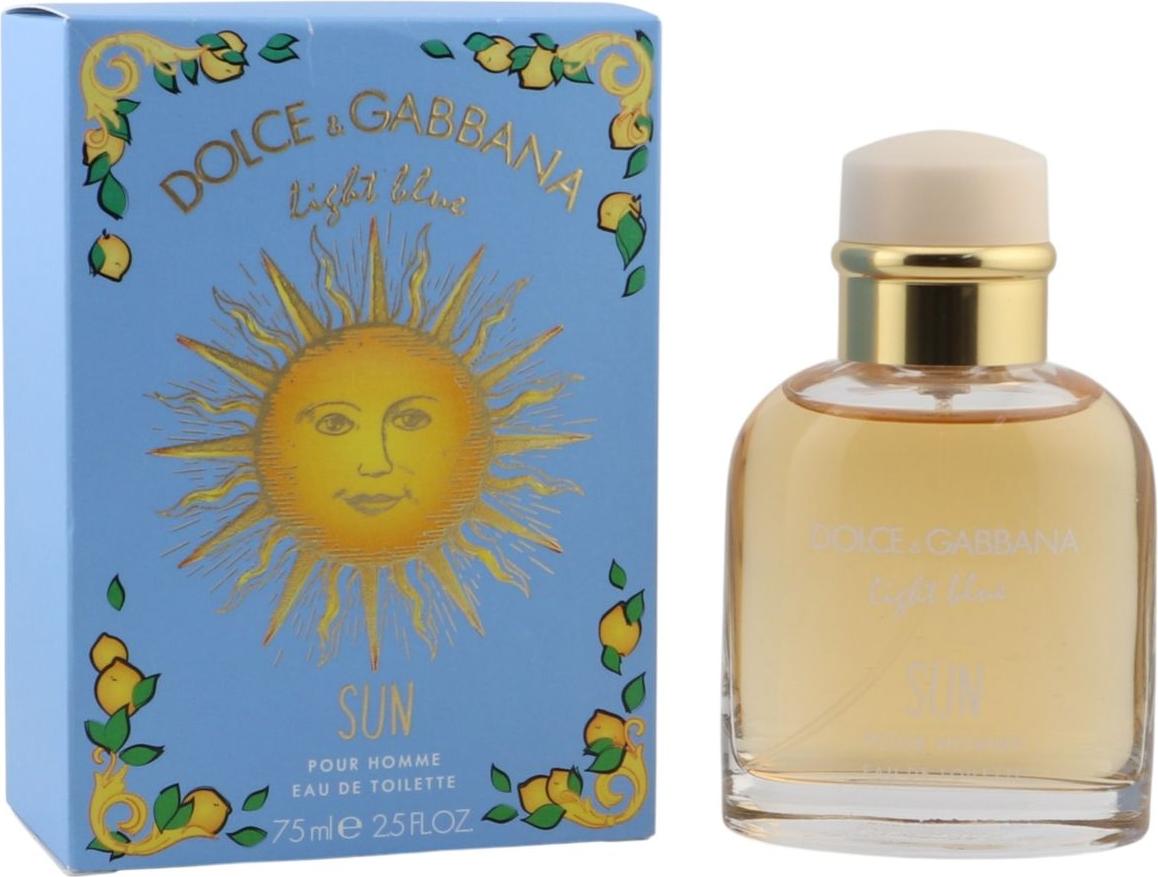 Dolce & Gabbana Light Blue Sun Pour Homme toaletná voda 75ml