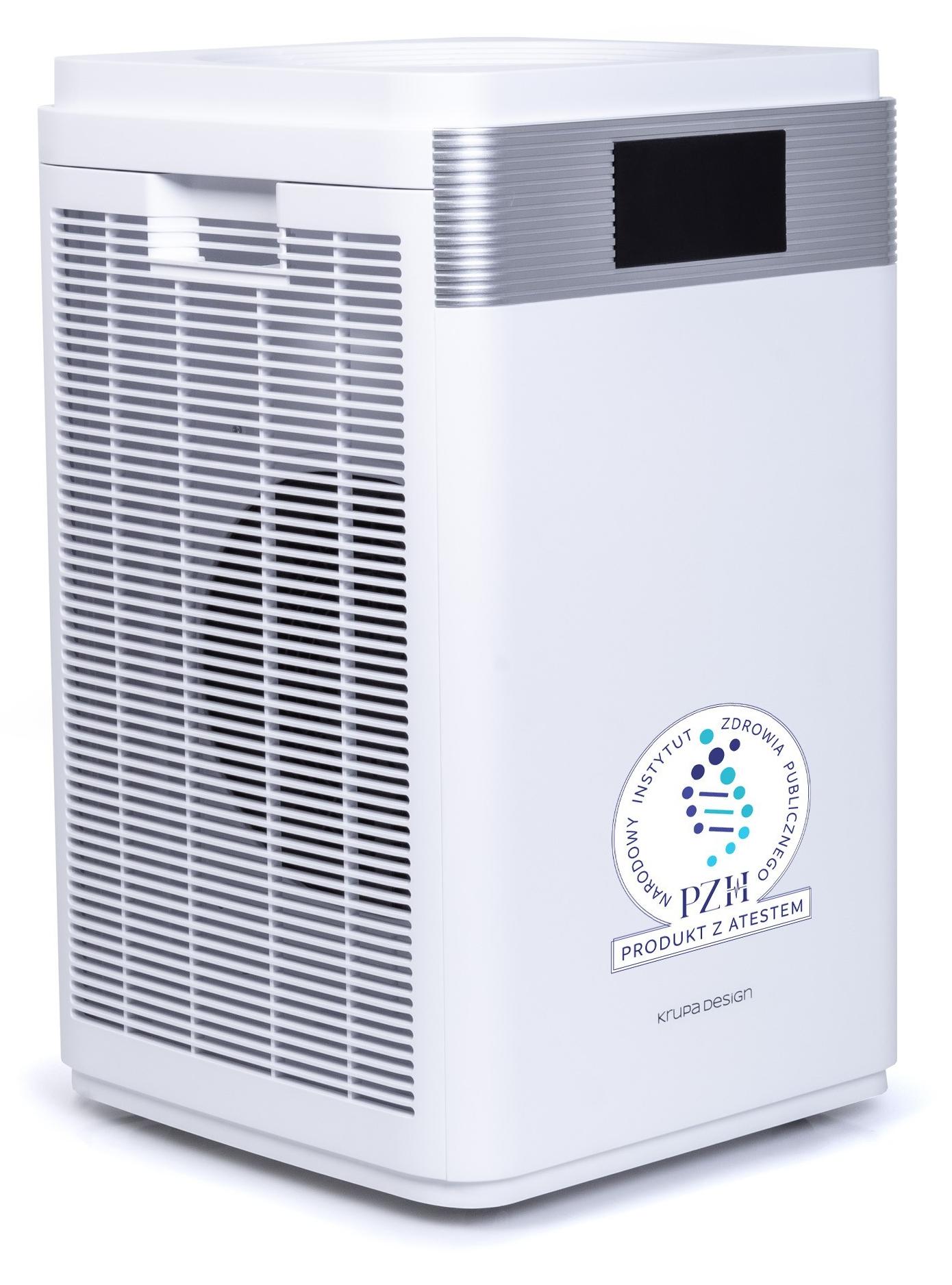 Krupa Design Čistička vzduchu do bytu a kuchyne 55 W, výkonná a rýchla