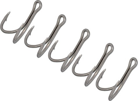 Black Cat Zwilling - 5 Zwillingshaken , Größe:4/0 4393400-aus