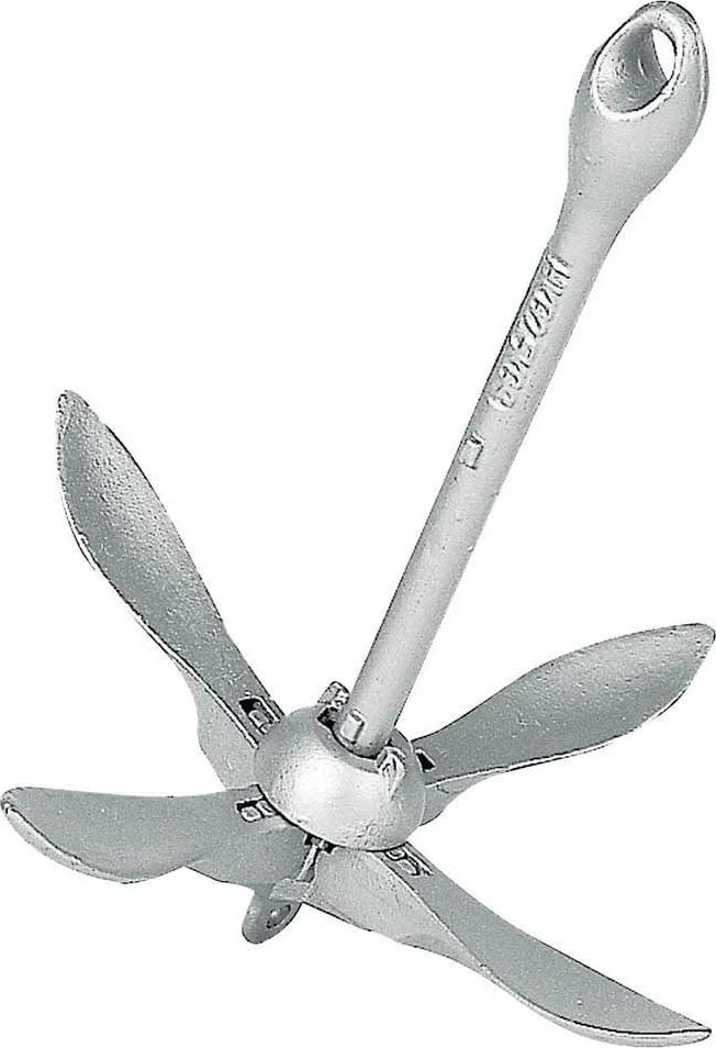 Plastimo Grapnel Anker Silber 1.5 Kg Silber 1.5 Kg P205984