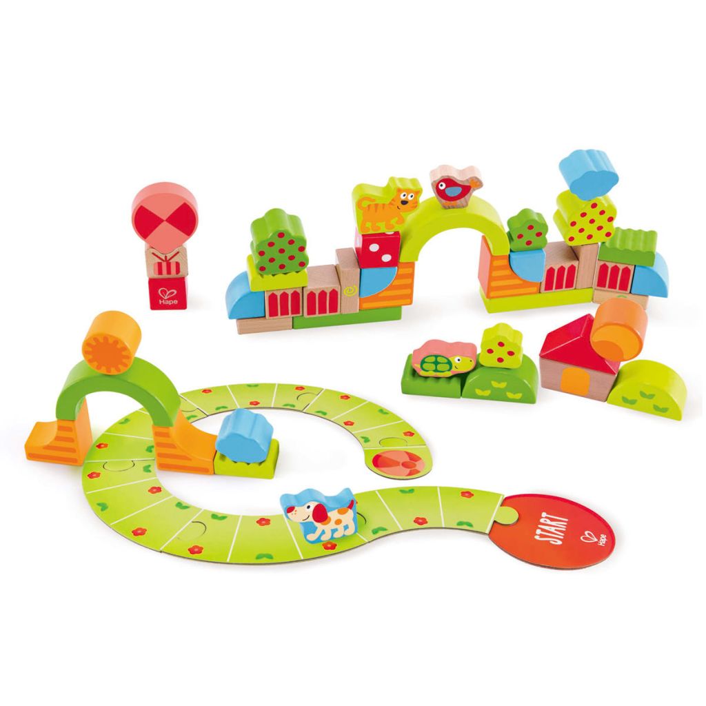 Hape Sunny Valley Bausteine E0449 411870