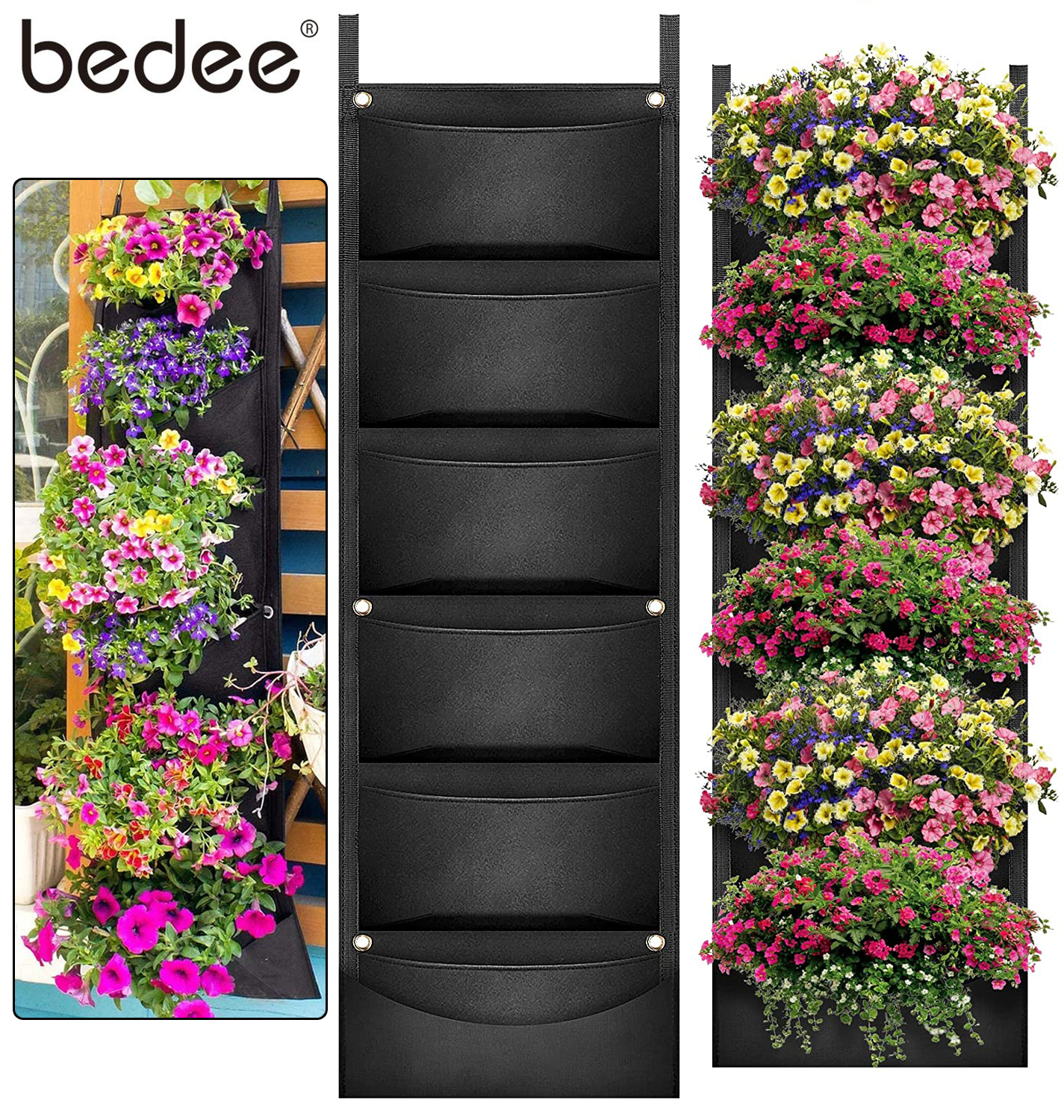 Pflanztaschen Hängend Vertikal Garten 6 Kaufland.de