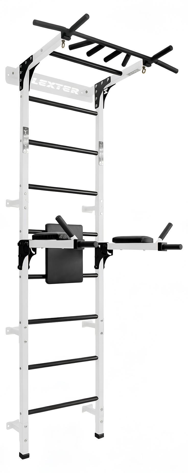 Monkey-Gym Elevate Sprossenwand für Erwachsene Weiß Und Schwarz