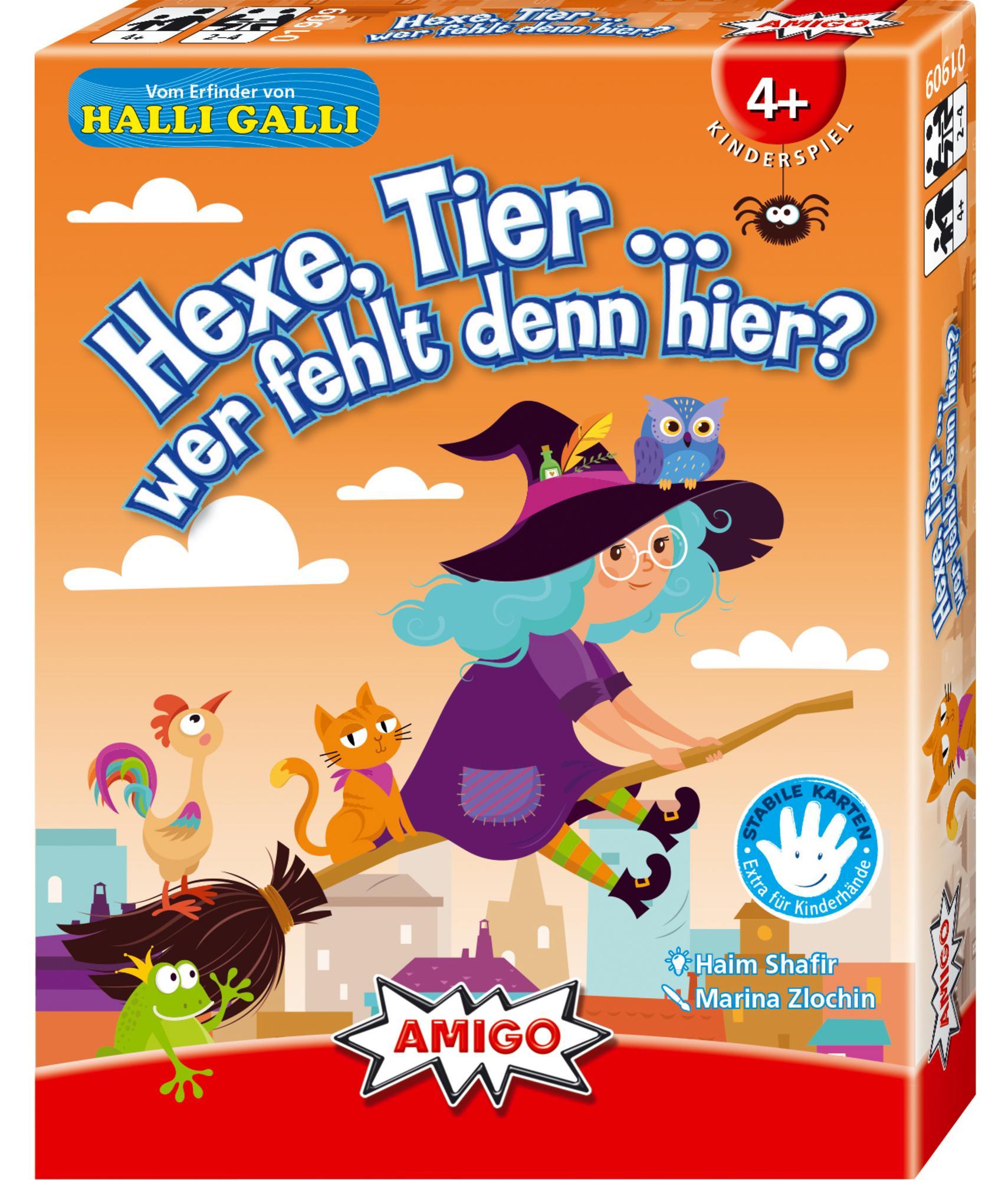 AMIGO Spiel + Freizeit GmbH Hexe, Tier... wer fehlt denn hier? 1909