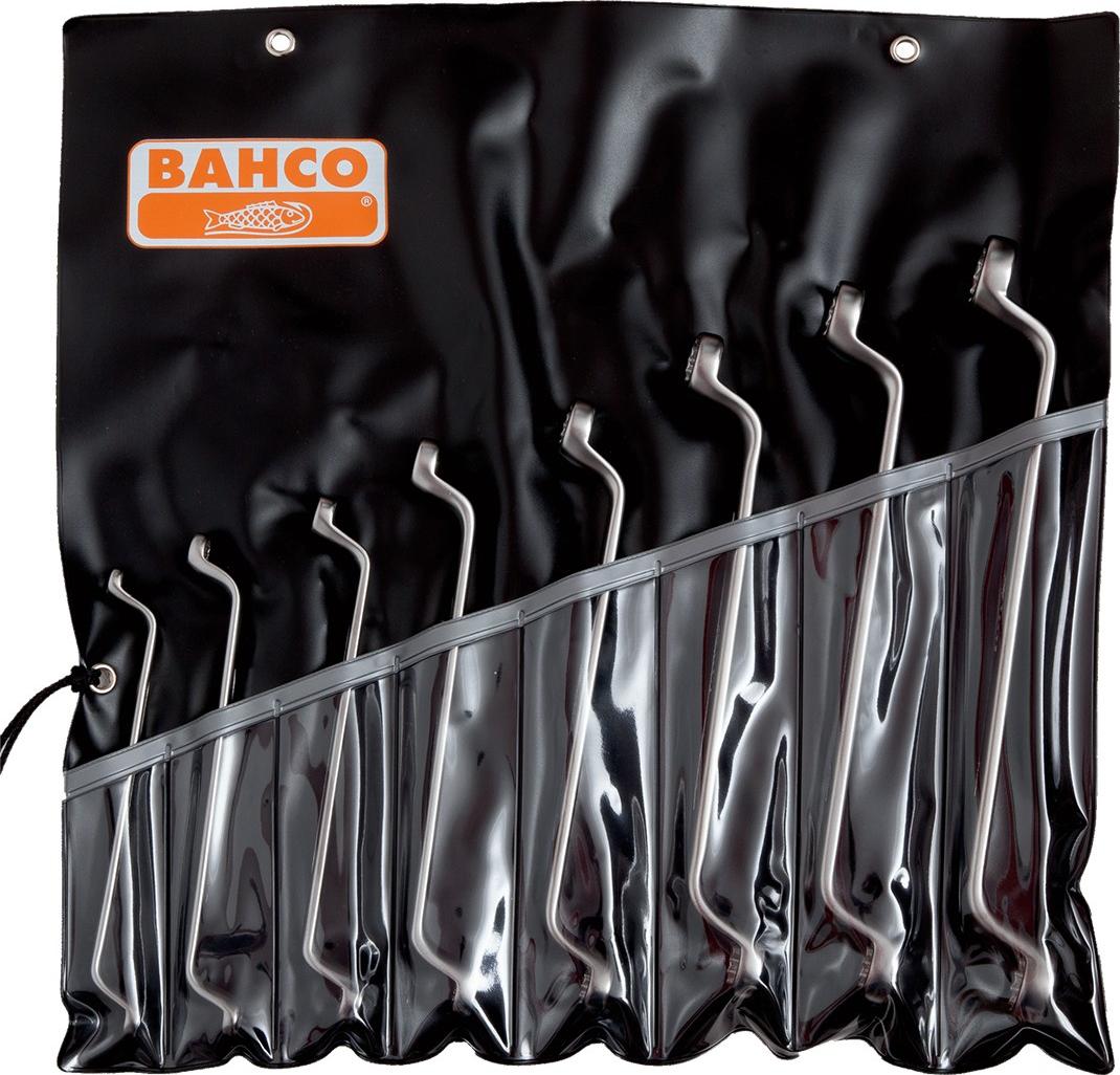Bahco Satz tiefgekröpfter Doppelringschlüssel - 8 Stk./Tasche 2M/8T