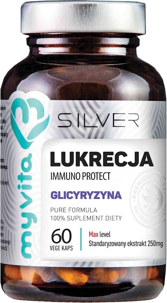 SILVER Licorice Immuno Protect (Glycyrrhizin) 60 Kapseln. MyVita