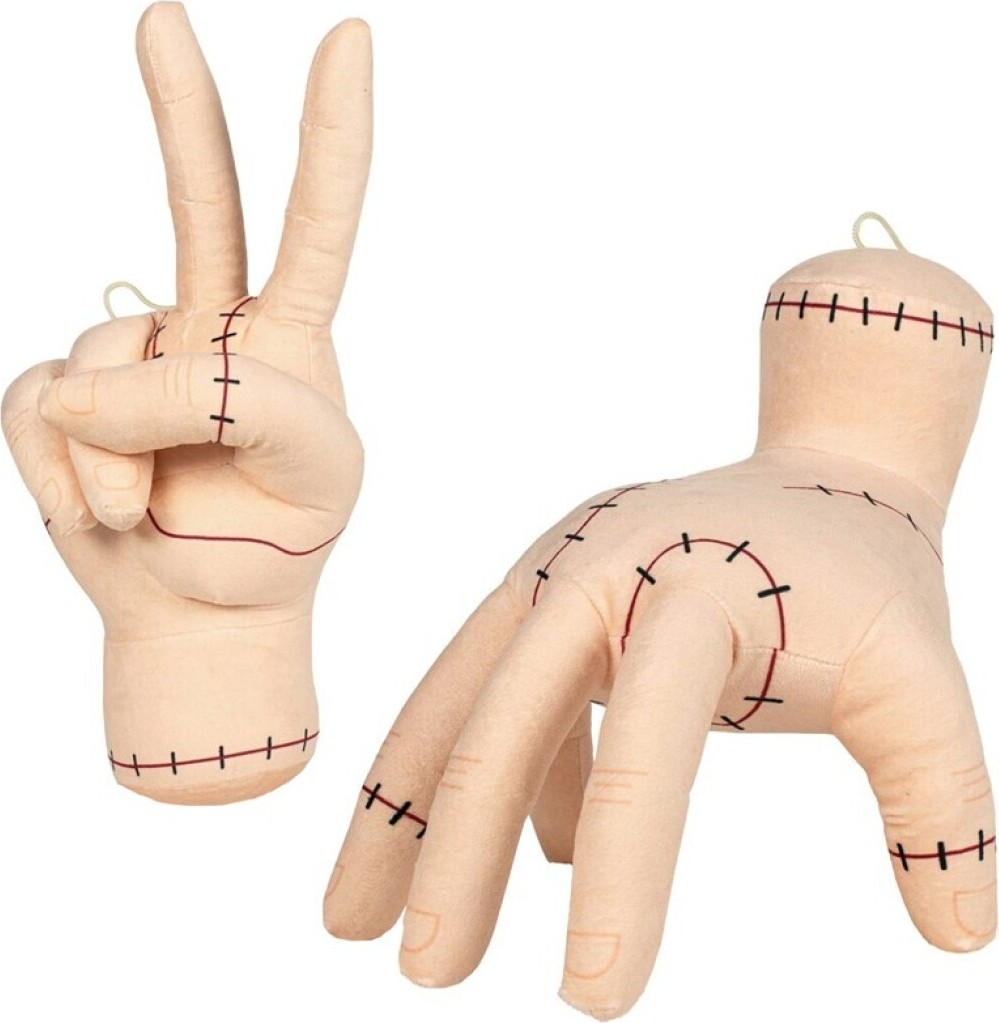 Play by Play 2er Set The Thing Wednesday 20 cm Eiskaltes Händchen Plüschtier Hand