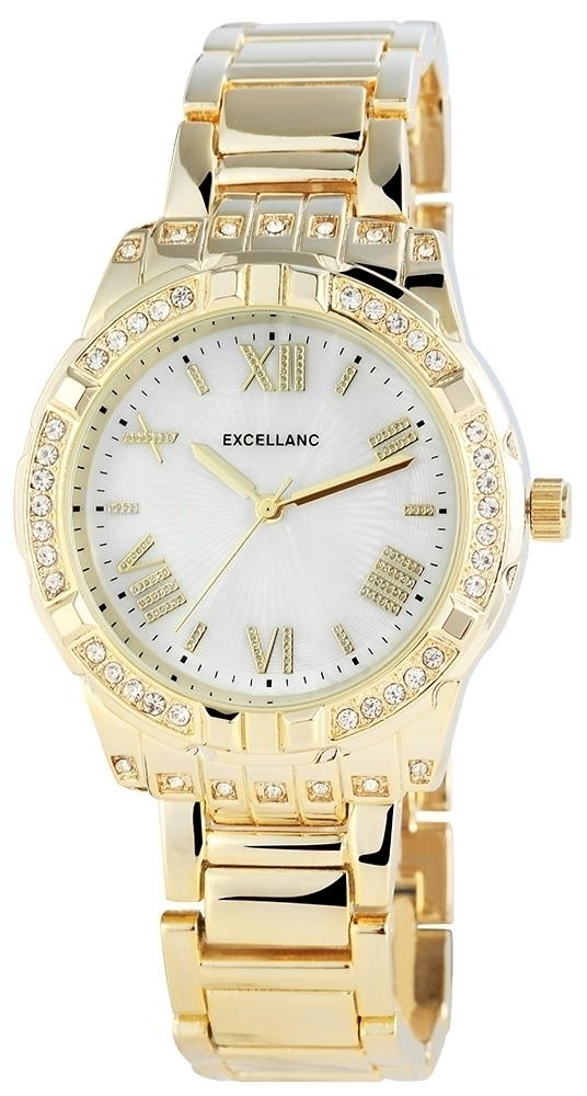 Excellanc Damenuhr mit Metallarmband 150802000031