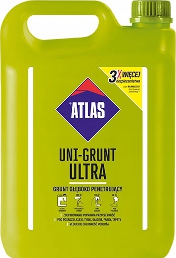 ATLAS UNI-GRUNT ULTRA - tief eindringendes Grundiermittel 4 kg 1000-25-KG-001