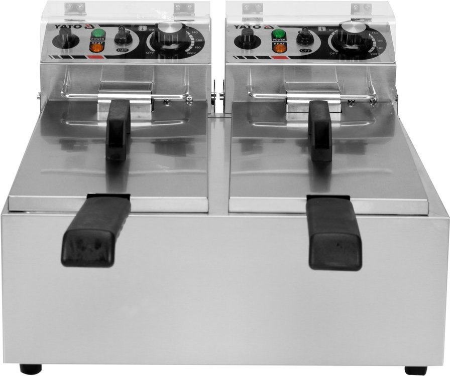 Yato 2-Kammer Friteuse 2 X 3.5L