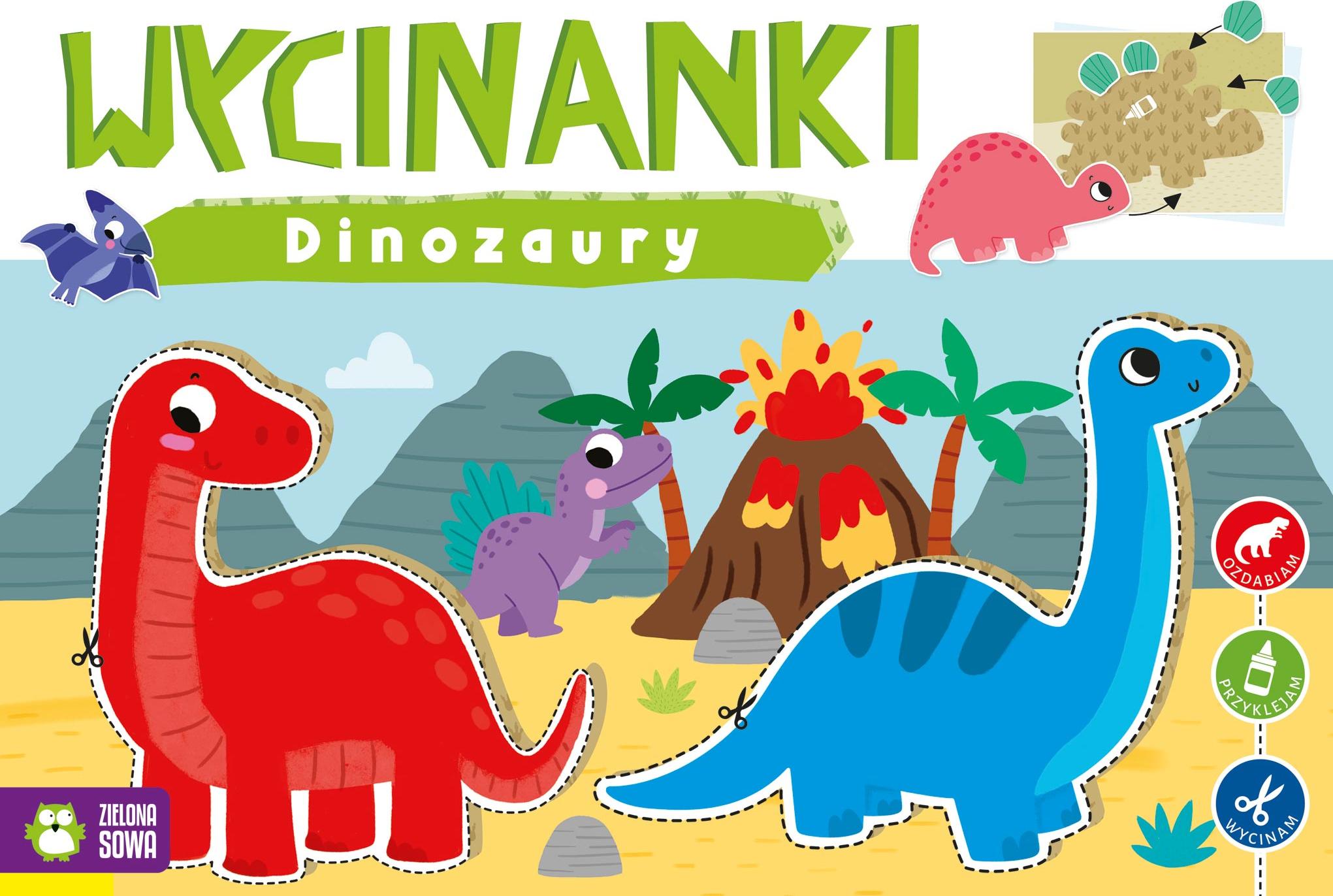 Zielona Sowa Dinosaurier Ausstechformen 93035