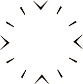 SELVA Zahlensatz Balken Messing L=20mm