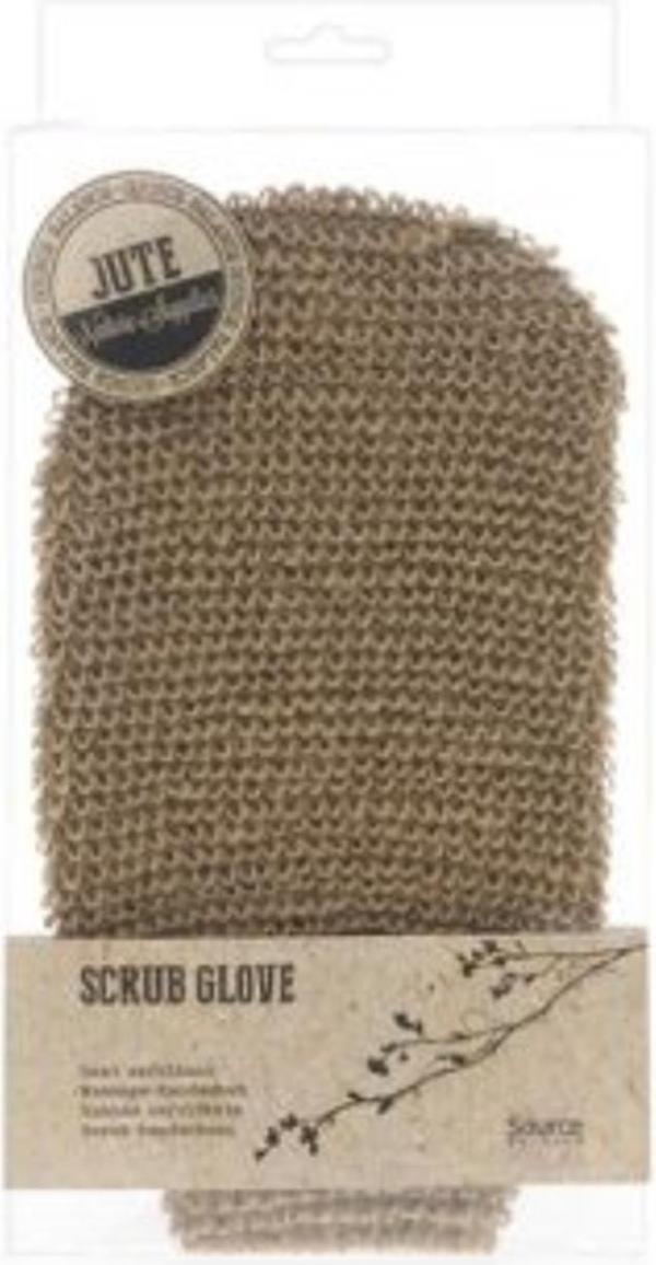 Source Balance Peeling und Massagehandschuh aus Jute